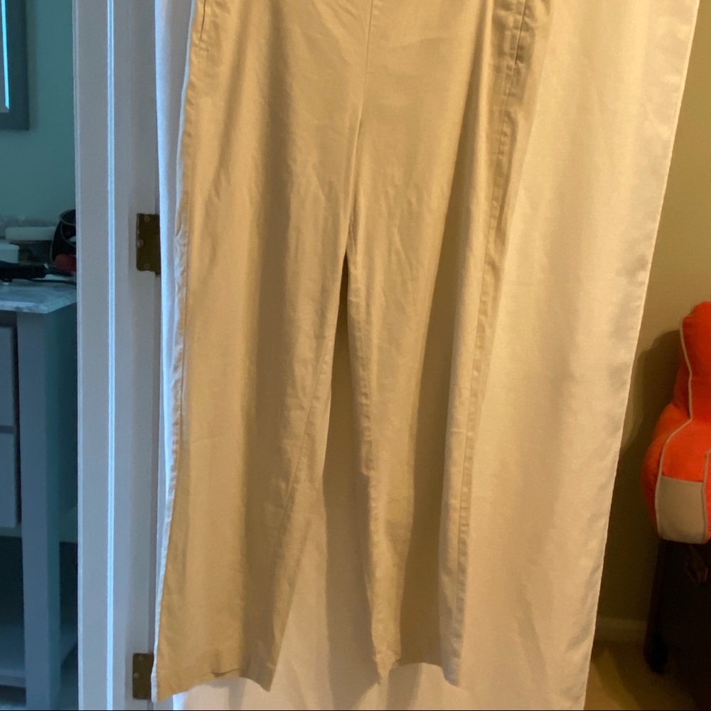 J Jill Linen pants. Off white.